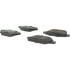 102.11610 by CENTRIC - C-Tek Semi-Metallic Brake Pads with Shims