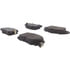 102.11840 by CENTRIC - C-Tek Semi-Metallic Brake Pads with Shims