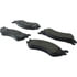 104.07021 by CENTRIC - Posi Quiet Semi-Metallic Brake Pads with Hardware