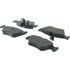104.07100 by CENTRIC - Posi Quiet Semi-Metallic Brake Pads with Hardware
