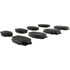 Centric 104.07340 Disc Brake Pad Set Posi Quiet Semi-Metallic Brake Pads