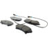 104.07530 by CENTRIC - Posi Quiet Semi-Metallic Brake Pads with Hardware