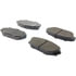 Centric 104.07930 Disc Brake Pad Set Posi Quiet Semi-Metallic Brake Pads with Hardware