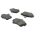 104.08370 by CENTRIC - Posi Quiet Semi-Metallic Brake Pads