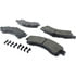 Centric 104.08820 Disc Brake Pad Set Posi Quiet Semi-Metallic Brake Pads with Hardware