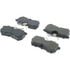 104.08860 by CENTRIC - Posi Quiet Semi-Metallic Brake Pads