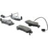 Centric 104.08990 Disc Brake Pad Set Posi Quiet Semi-Metallic Brake Pads with Hardware