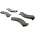 Centric 104.09090 Disc Brake Pad Set Posi Quiet Semi-Metallic Brake Pads with Hardware