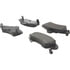 Centric 104.08991 Disc Brake Pad Set Posi Quiet Semi-Metallic Brake Pads with Hardware