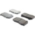 104.09600 by CENTRIC - Posi Quiet Semi-Metallic Brake Pads with Hardware