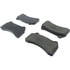 104.09380 by CENTRIC - Posi Quiet Semi-Metallic Brake Pads with Hardware