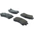 104.09570 by CENTRIC - Posi Quiet Semi-Metallic Brake Pads with Hardware