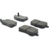 104.10280 by CENTRIC - Posi Quiet Semi-Metallic Brake Pads with Hardware