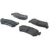104.10360 by CENTRIC - Posi Quiet Semi-Metallic Brake Pads with Hardware