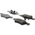 104.10470 by CENTRIC - Posi Quiet Semi-Metallic Brake Pads with Hardware