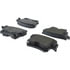 104.10570 by CENTRIC - Posi Quiet Semi-Metallic Brake Pads with Hardware