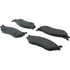 104.10660 by CENTRIC - Posi Quiet Semi-Metallic Brake Pads with Hardware