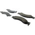 Centric 104.10640 Disc Brake Pad Set Posi Quiet Semi-Metallic Brake Pads with Hardware