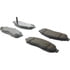 Centric 104.10940 Disc Brake Pad Set Posi Quiet Semi-Metallic Brake Pads with Hardware