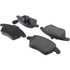 104.11070 by CENTRIC - Posi Quiet Semi-Metallic Brake Pads with Hardware
