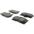 104.11180 by CENTRIC - Posi Quiet Semi-Metallic Brake Pads with Hardware