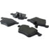 Centric 104.12402 Disc Brake Pad Set Posi Quiet Semi-Metallic Brake Pads with Hardware