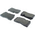 Centric 104.12630 Disc Brake Pad Set Posi Quiet Semi-Metallic Brake Pads with Hardware