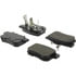 103.10860 by CENTRIC - C-Tek Ceramic Brake Pads with Shims