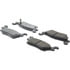 Centric 103.11200 Disc Brake Pad Set C-Tek Ceramic Brake Pads with Shims