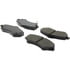 Centric 103.12730 Disc Brake Pad Set C-Tek Ceramic Brake Pads with Shims