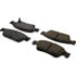 Centric 103.12870 Disc Brake Pad Set C-Tek Ceramic Brake Pads with Shims