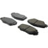 Centric 103.12110 Disc Brake Pad Set C-Tek Ceramic Brake Pads with Shims