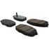 Centric 103.13970 Disc Brake Pad Set C-Tek Ceramic Brake Pads with Shims