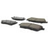 Centric 103.14220 Disc Brake Pad Set C-Tek Ceramic Brake Pads with Shims