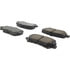 103.15850 by CENTRIC - C-Tek Ceramic Brake Pads with Shims