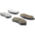 103.17370 by CENTRIC - C-Tek Ceramic Brake Pads with Shims