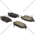 103.19650 by CENTRIC - C-Tek Ceramic Brake Pads with Shims