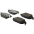 Centric 103.20420 Disc Brake Pad Set C-Tek Ceramic Brake Pads with Shims