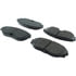 104.04860 by CENTRIC - Posi Quiet Semi-Metallic Brake Pads with Hardware