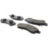 104.04120 by CENTRIC - Posi Quiet Semi-Metallic Brake Pads with Hardware