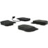 Centric 104.05200 Disc Brake Pad Set Posi Quiet Semi-Metallic Brake Pads with Hardware