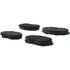 Centric 104.05250 Disc Brake Pad Set Posi Quiet Semi-Metallic Brake Pads with Hardware