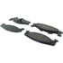 104.06320 by CENTRIC - Posi Quiet Semi-Metallic Brake Pads with Hardware