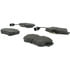 104.06381 by CENTRIC - Posi Quiet Semi-Metallic Brake Pads with Hardware