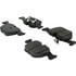 104.06811 by CENTRIC - Posi Quiet Semi-Metallic Brake Pads with Hardware