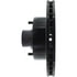 Centric 126.62008SL Disc Brake Rotor and Hub Assembly StopTech Sport Slotted
