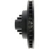 Centric 127.66025L Disc Brake Rotor and Hub Assembly Slotted Drilled Rotor