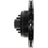 Centric 128.80003L Disc Brake Rotor and Hub Assembly Cross Drilled Rotor
