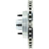 Centric 227.61026L Disc Brake Rotor and Hub Assembly Select Sport Drilled & Slotted Rotor, Left