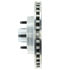 Centric 227.61026R Disc Brake Rotor and Hub Assembly Select Sport Drilled & Slotted Rotor, Right